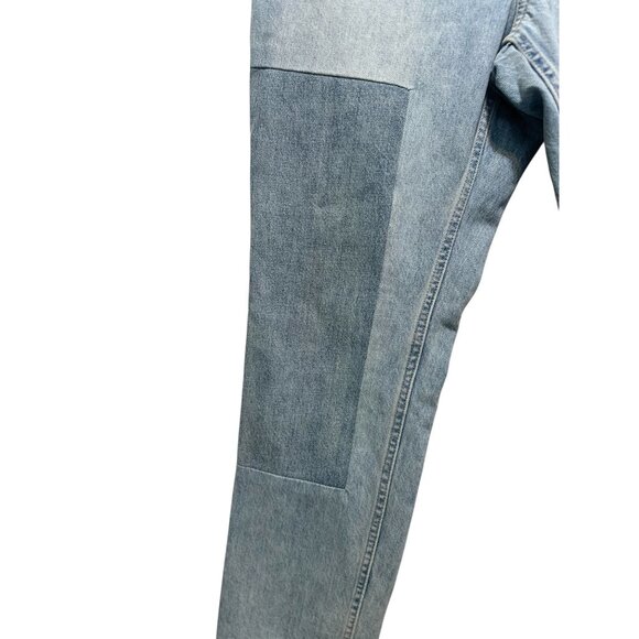 Everlane Curvy 90s Cheeky Straight Jeans Size 28 Blue Button Fly Organic Cotton - Picture 8 of 15